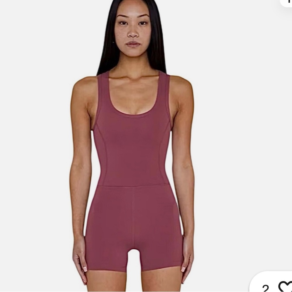 SET Active Black Sleeveless Unitard Romper - Picture 3 of 3